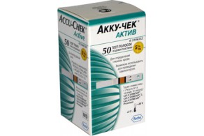 Тест-полоски для глюкометра Акку-Чек Актив Упаковка №50